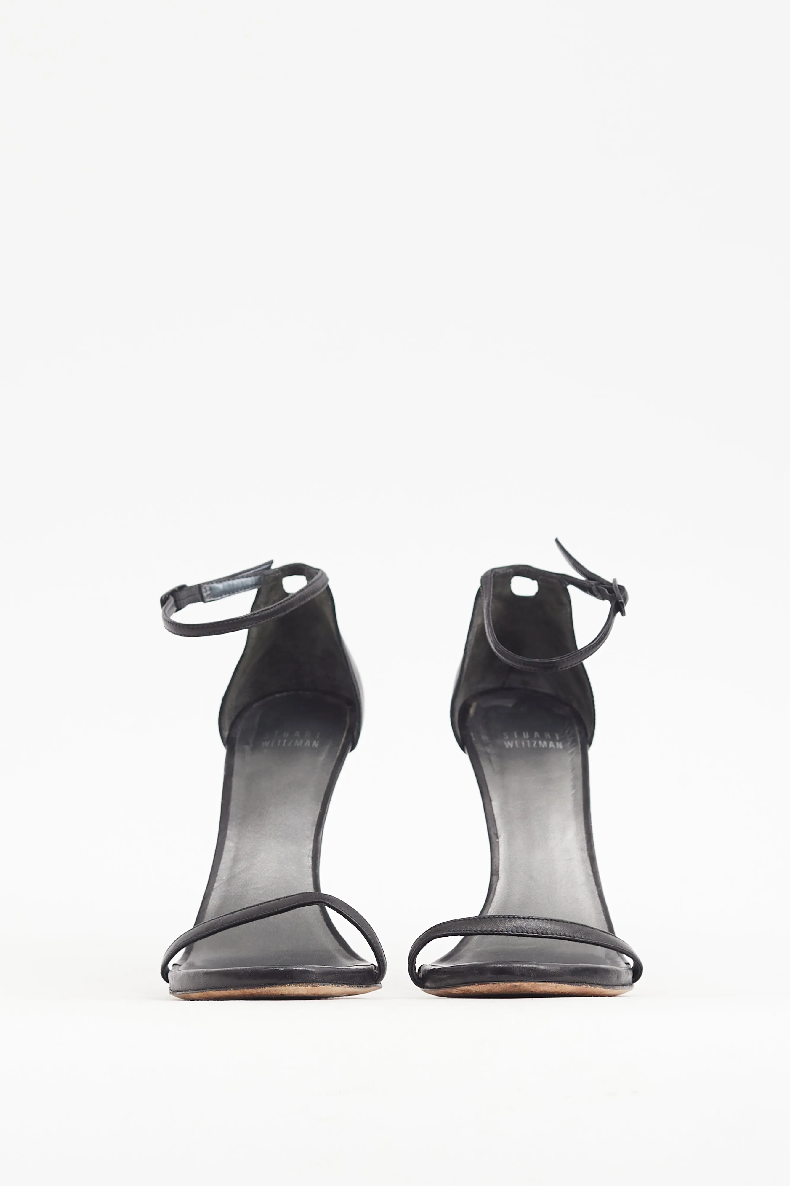 Black Leather Nudistsong Heel