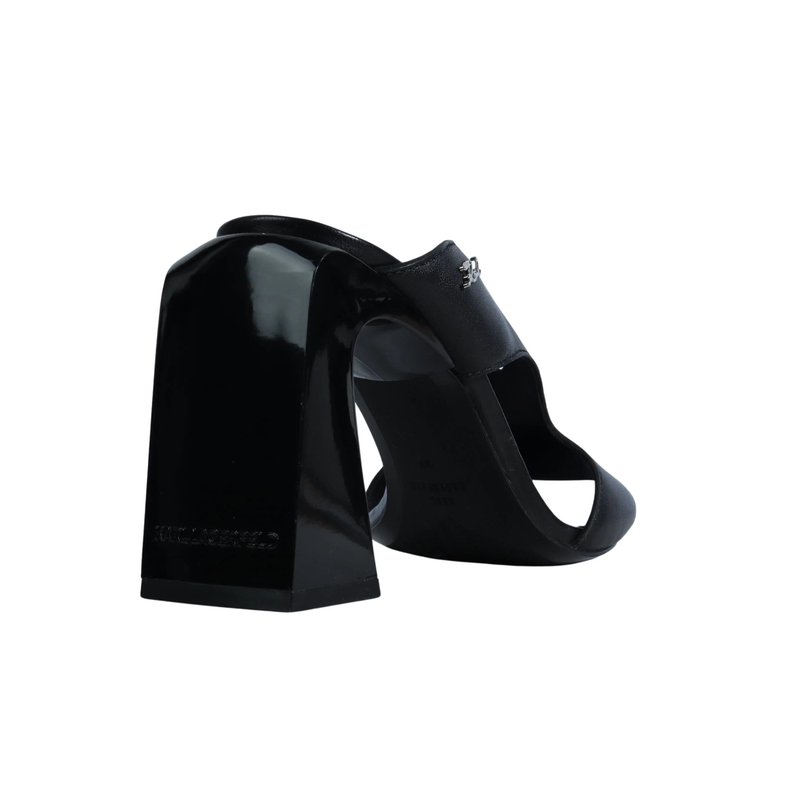 KARL LAGERFELD - Block Heel Sandal