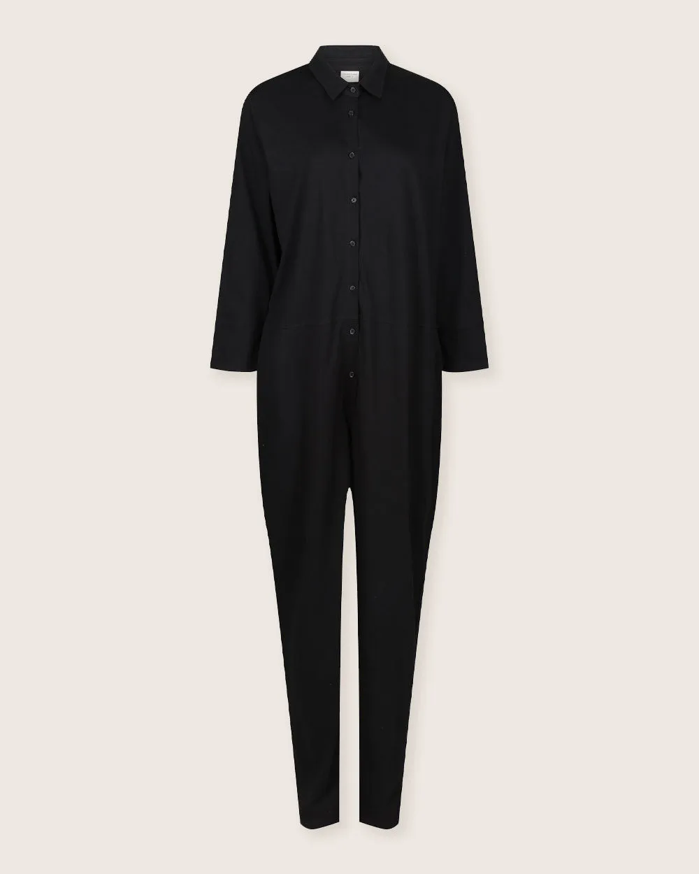 Shana Black Dungarees